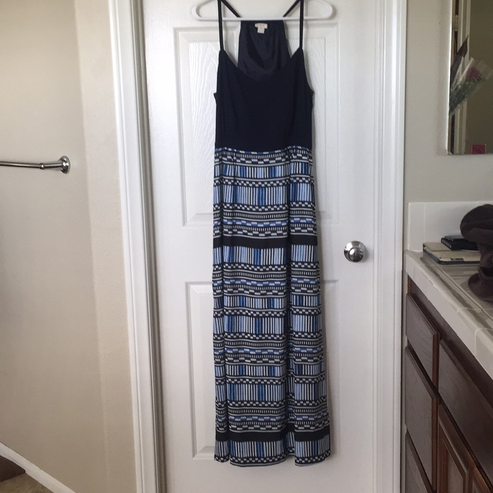 J Crew ankle length dress